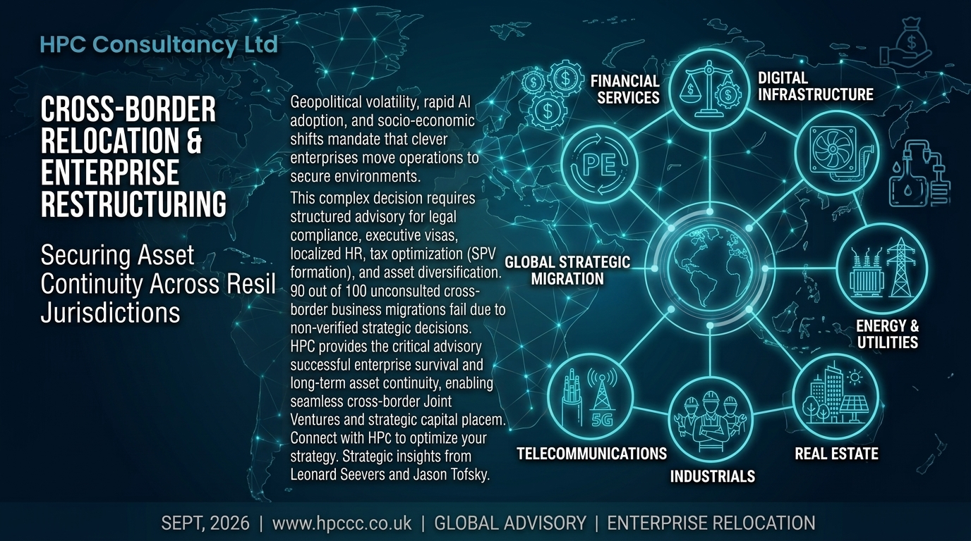 Strategic Business Relocation from Montenegro and Cross Border Advisory