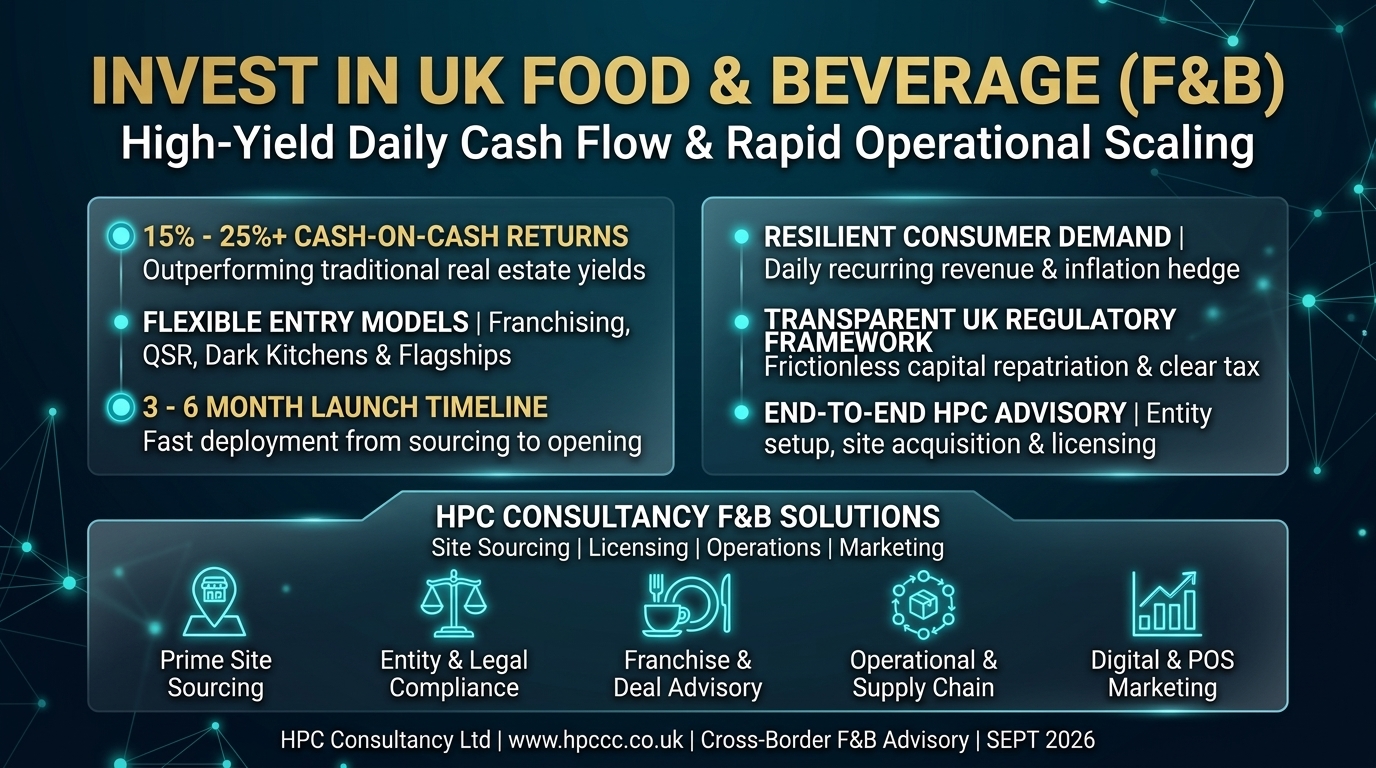 Why Montenegro Investors Must Consider the UK Food and Beverage Sector as Their Primary Entry Point