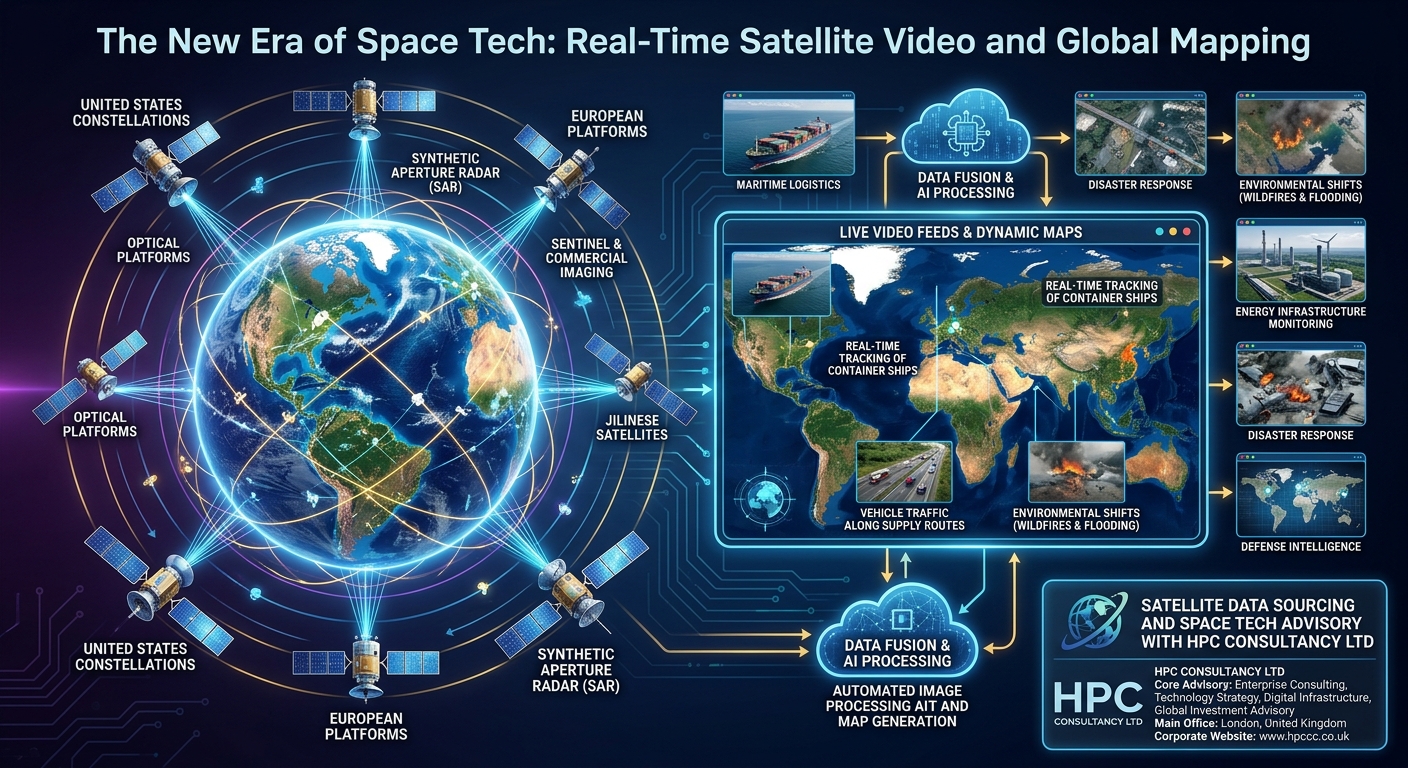 Real-Time Satellite Video and Global Mapping Montenegro