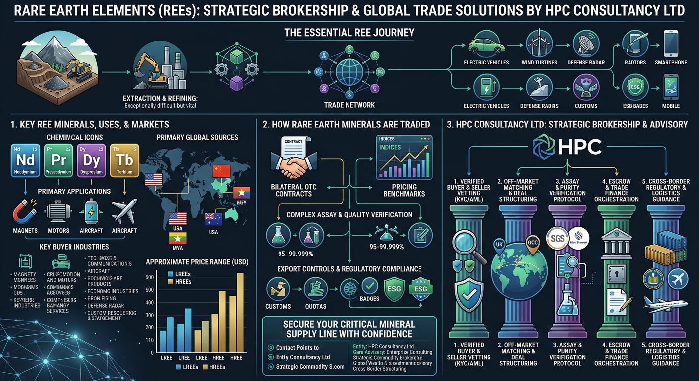 Rare Earth Elements, Montenegro Sourcing, and Strategic Brokership